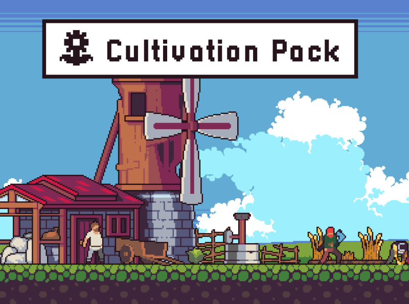 Farming Game Assets Pixel Art by 2D Game Assets on Dribbble