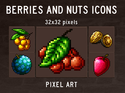 Pixel Fruits Pack