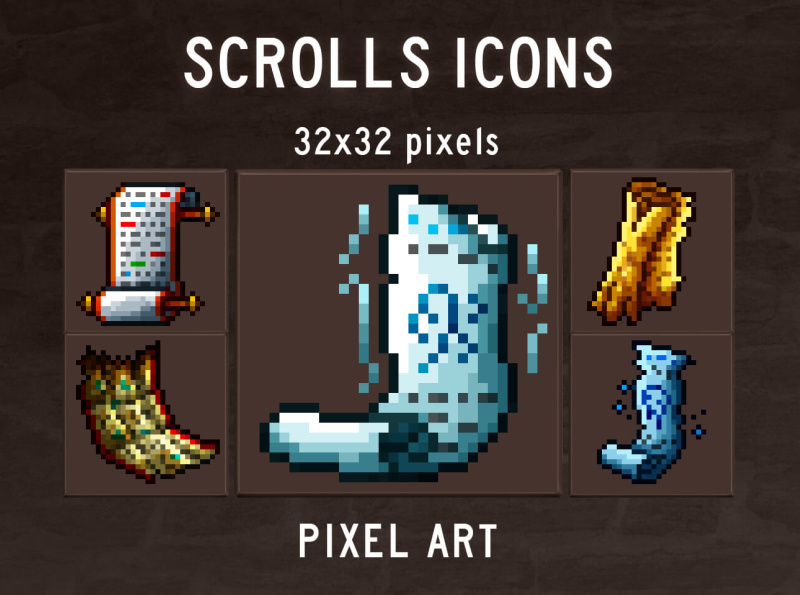 48 Axe Icons Pixel Art by 2D Game Assets on Dribbble