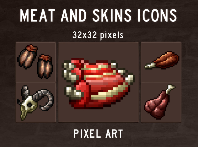 48 Axe Icons Pixel Art by 2D Game Assets on Dribbble