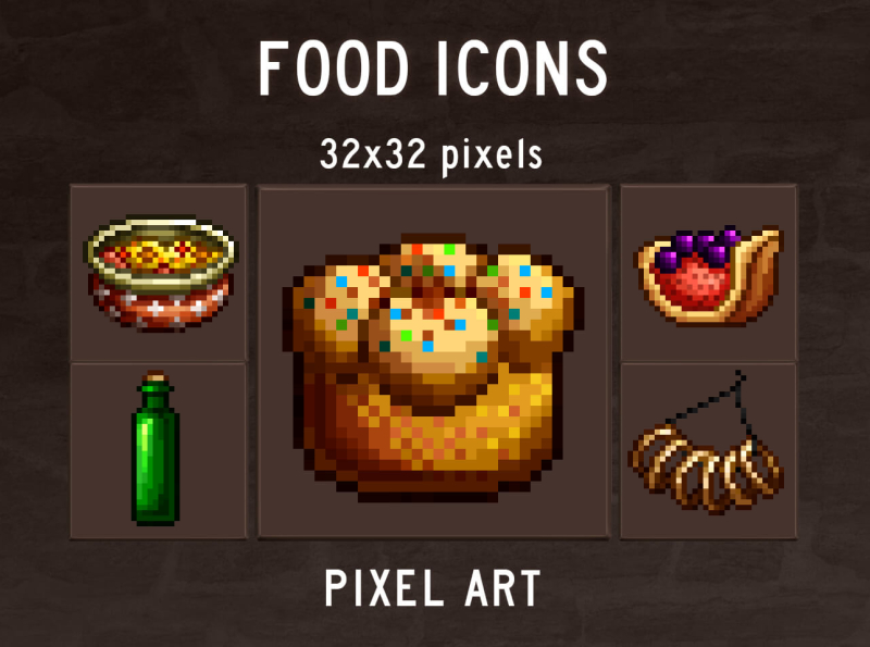 48 Axe Icons Pixel Art by 2D Game Assets on Dribbble
