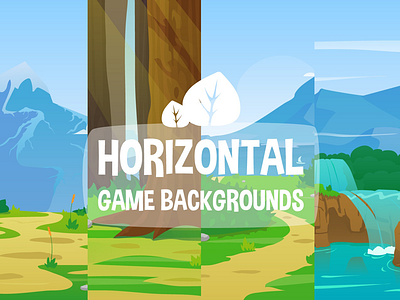 Horizontal Game Backgrounds 2d backgrounds game game design gamedev gaming ios platformer run unity