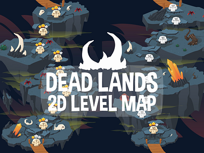 Dead Lands Level Map Game Backgrounds