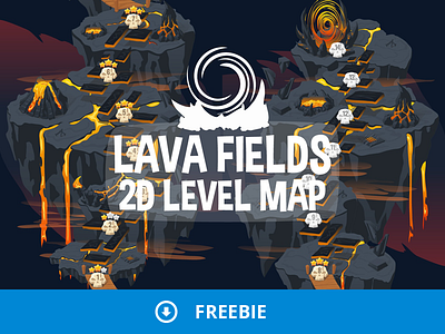 Free Level Map 2D Backgrounds