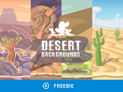 Free Desert Scrolling Backgrounds