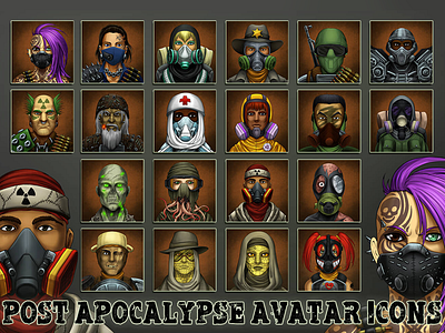 Post-Apocalypse Game Avatars