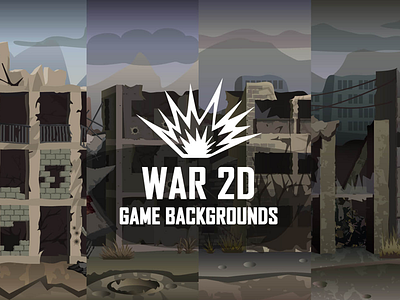 War Game Backgrounds 2d background game game design gamedev gaming ios platformer run unity war