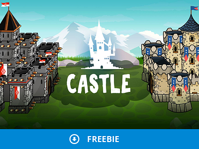 Free Castle Game Objects 2d castle free game game assets objects