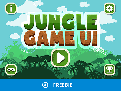 Free Jungle Game UI