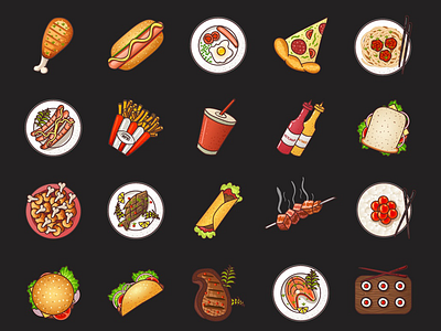 Food 2D Game Objects 2d food game game assets game items objects