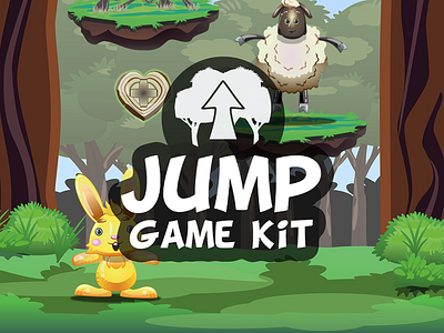Jump Game Assets 2d game game assets game kit jump kit vector
