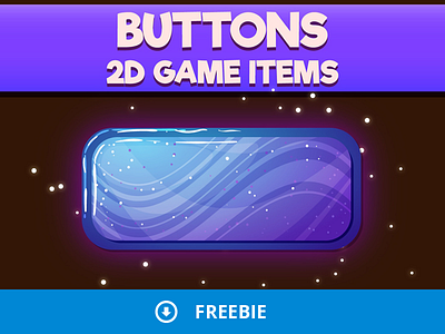 Free Buttons 2D Game Items