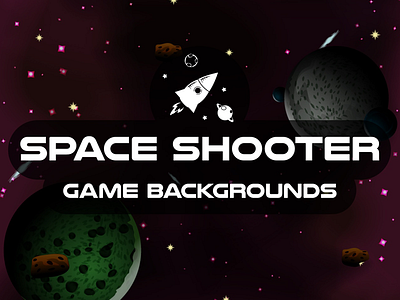 Space Shooter Game Backgrounds