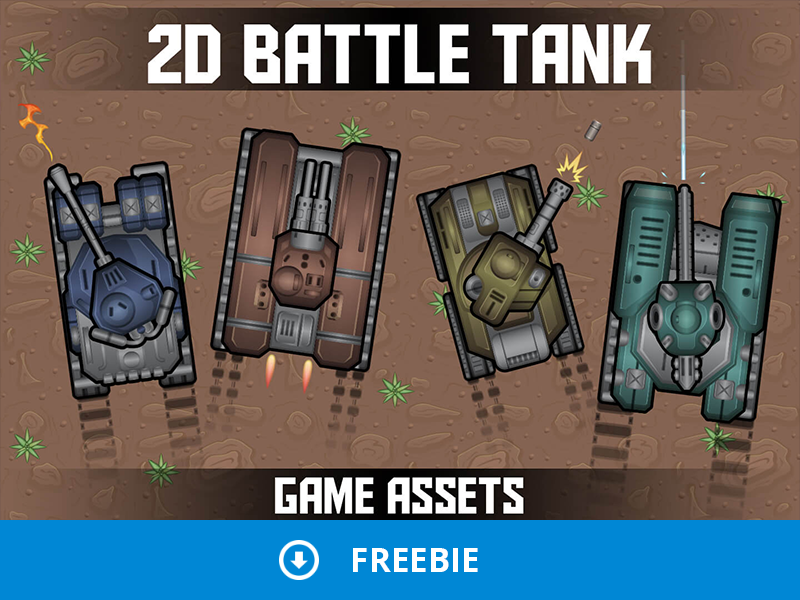2d tank game
