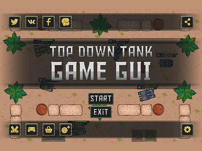 Top Down Tank GUI