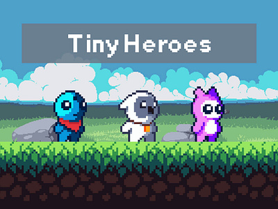 Free Tiny Hero Sprites 2d character fantasy game game assets gamedev hero indie game pixel art platformer sprite superhero