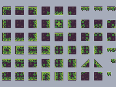 Platformer Tileset Pixel Art by 2D Game Assets on Dribbble