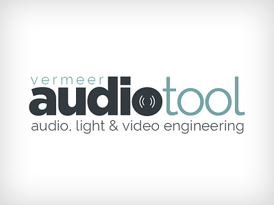 Vermeer Audiotool Logo audio freelance logo