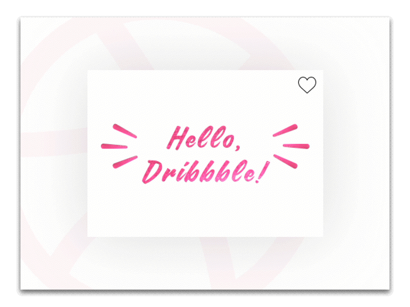 First Shot card debut dribbble ball