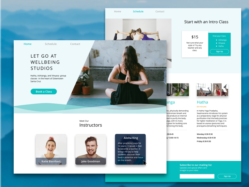 Wellbeing Studios Site by Sharon Rosenberg on Dribbble