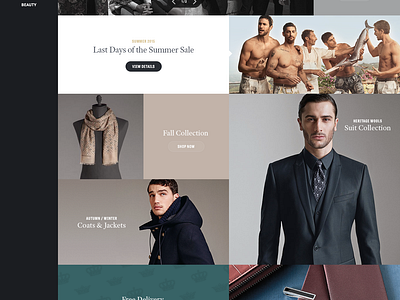 Fashion Concept by neatpixels on Dribbble