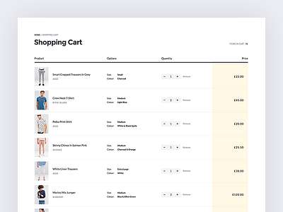 Checkout Page by neatpixels on Dribbble