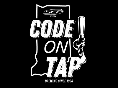 Code On Tap brewing code engineering growler indiana local software