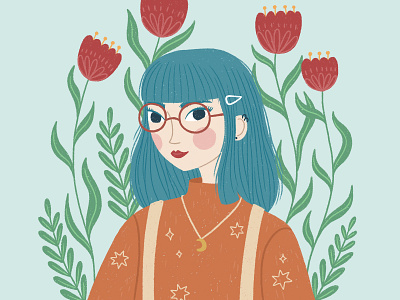 Spring Lady Portrait