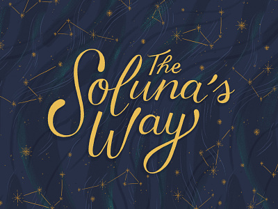 The Soluna's Way Lettering