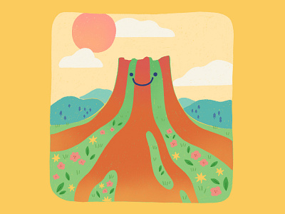 Cute Volcano