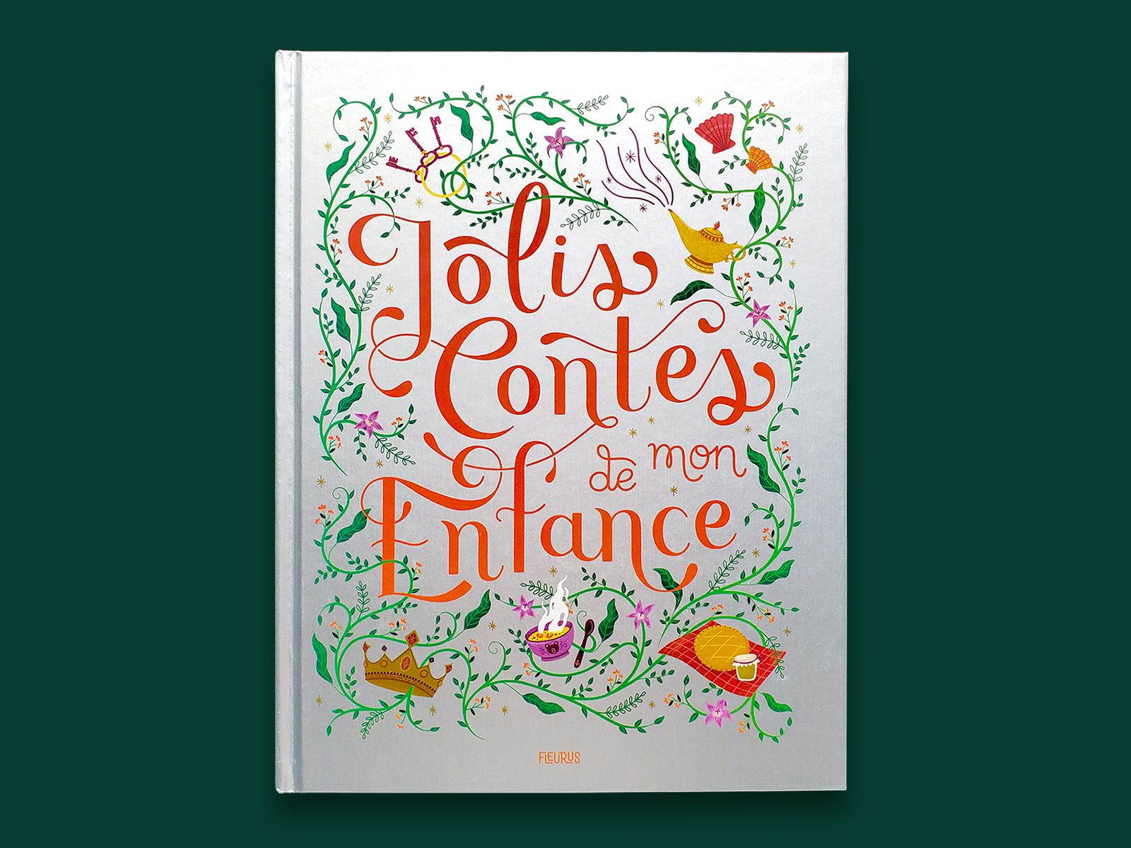 Jolis Contes de mon Enfance cover by Carole Chevalier on Dribbble