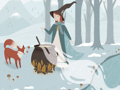 Folktale Week Illustration - Magic