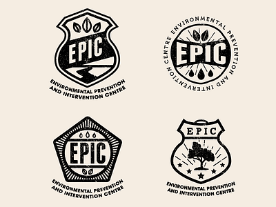 E.P.I.C. logo - BW