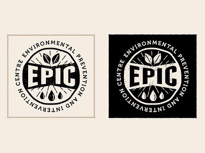 E.P.I.C. Logo - Reverse