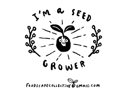 Seed Grower grow illustration seed seed bank seedling