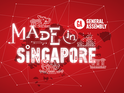 GA - Made In Singapore general assembly singapore type typographic design