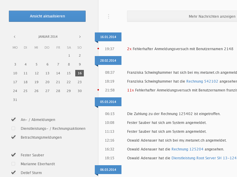 Activity Window by Silas Mächler on Dribbble