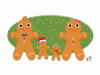 Gingerbread Family