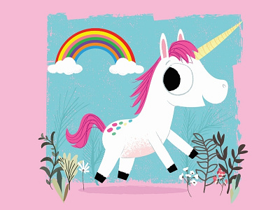Unicorn animals children childrens childrens illustrations cute illustration picturebook unicorn