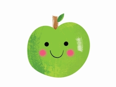 An apple a day children childrens childrens illustrations cute illustration picturebook