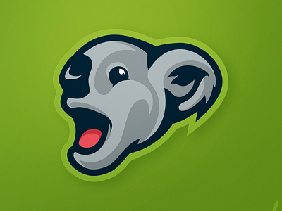 Happy Koala! art branding cute graphic design illustration illustrator koala logo mascot mascot logo