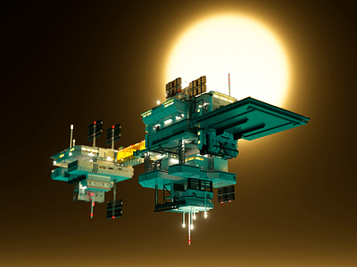An Isolated Space Station
