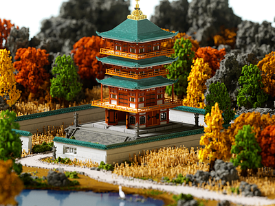 A Little Japanese Pagoda