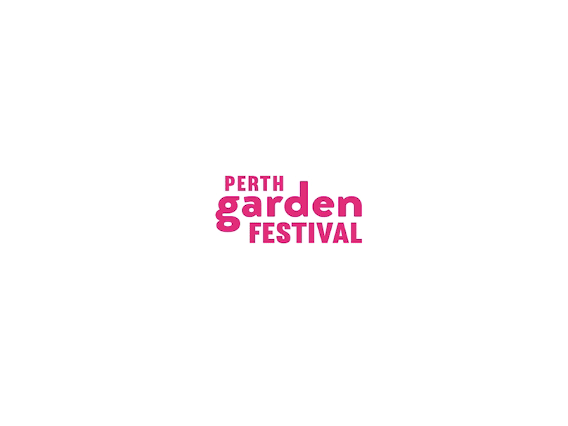 Perth Garden Festival Logo Animation animation logo