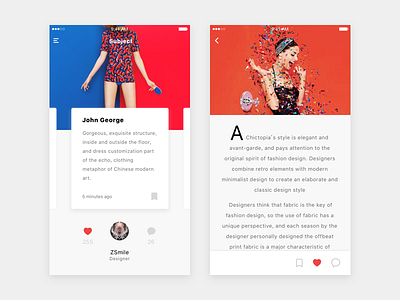 Designer page