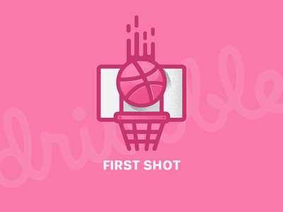 first shot on dribbble