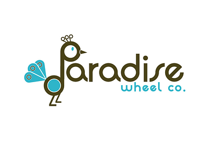 ..:: paradise wheel company logo ::.. branding logo