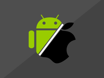 Android vs iOS - Showdown icon/logo