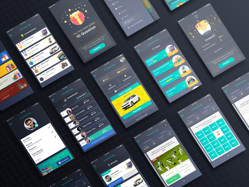 Trivia App trivia app winning timer dark competition words quiz puzzle game mobile app trivia
