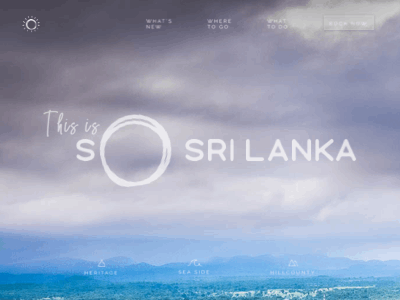 So Sri Lanka (Tourism website UI) animation design ui ui ux ui design uidesign uiux user experience user interface user interface design userinterface ux ux ui ux design uxdesign uxui web web design webdesign website